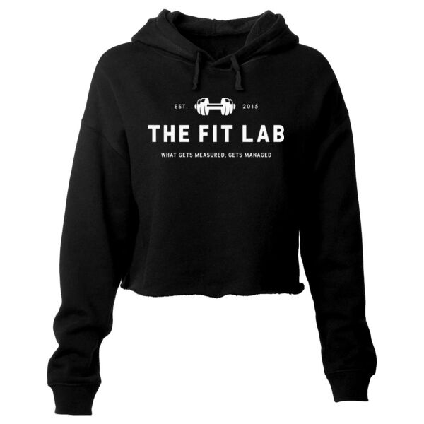 THE FIT LAB - FLAGSHIP - WOMEN'S CROP HOODIE - $MPU3XH$ Thumbnail