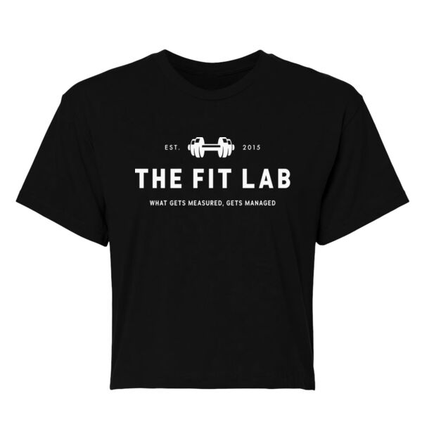 THE FIT LAB - FLAGSHIP - WOMEN'S CROP T-SHIRT - $MPU3XH$ Thumbnail