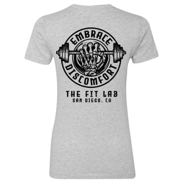 EMBRACE DISCOMFORT - WOMEN'S FITTED T-SHIRT - 6TMZWR Thumbnail